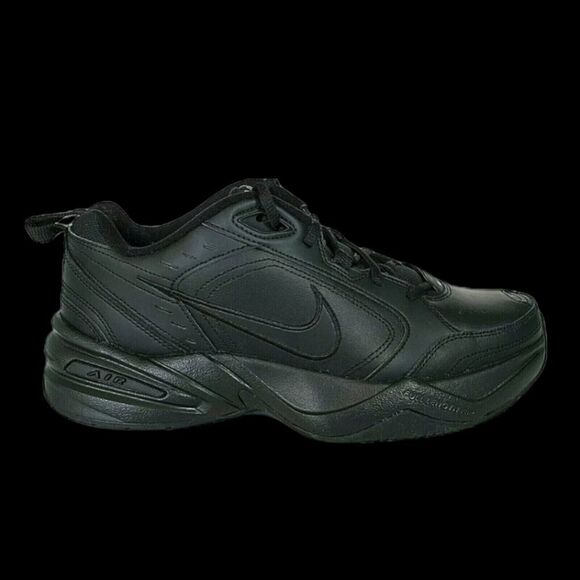 Nike Air Monarch IV Sneakers in Black / Black Men\'s Size\'s 415445 001 main image 9